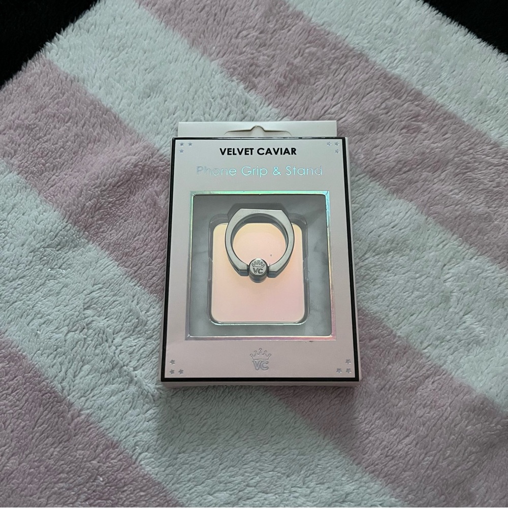 Velvet Caviar Phone Grip